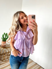 New Age Ruffle Blouse