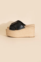 TOGETHER RAFFIA PLATFORMS [ONLINE EXCLUSIVE]