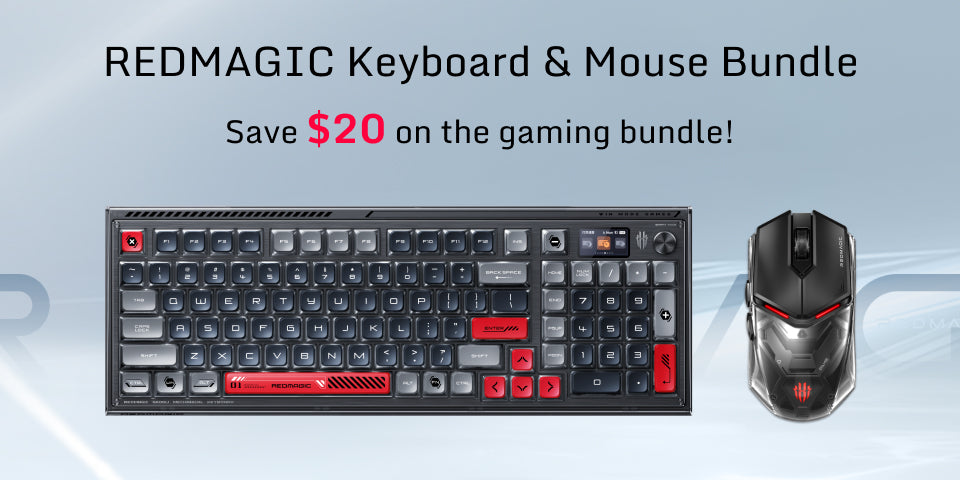 Ventas abiertas de teclado mecánico y mouse para juegos REDMAGIC