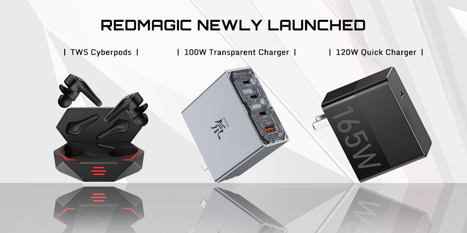 REDMAGIC Cyberpods Are Back, and New Charging Bricks