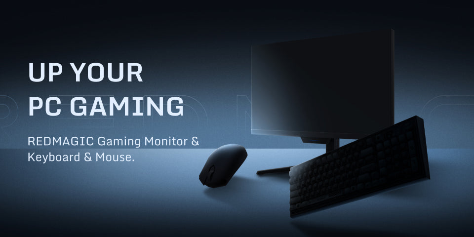 REDMAGIC Gaming Monitor, Keyboard, Mouse