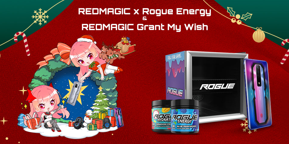 REDMAGIC x Rogue Energy and #grantmywish Gifts
