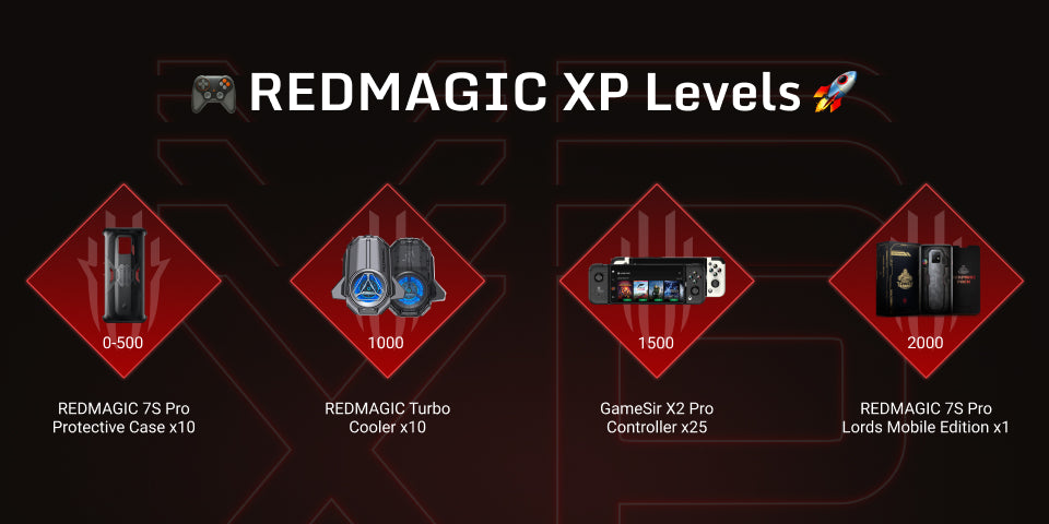 REDMAGIC XP Levels