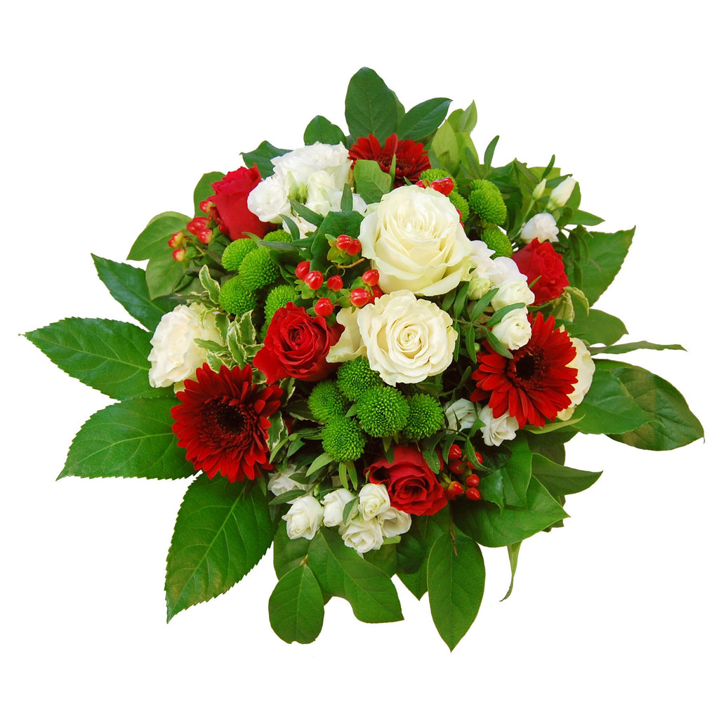 Blumenstrauss Marilyn Mit Feier Roten Und Weissen Rosen Extra Gross Fiore Felice