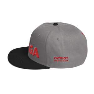Ultimate MAGA Hat With Red 3D Puff Embroidery | Light Colors