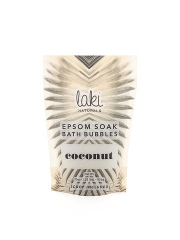 Coconut Laki Naturals product made with Epson Salt