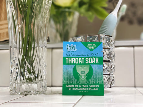 throat soak, gargle, throat health benefits, hawaii