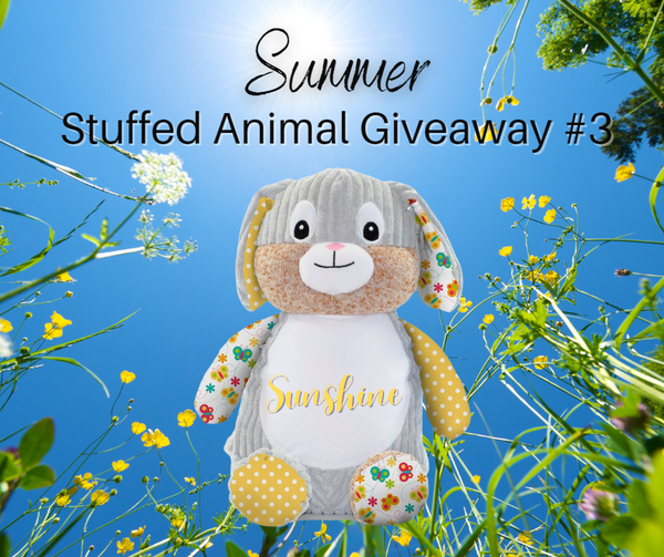 Summer Stuffed Animal Giveaway #3
