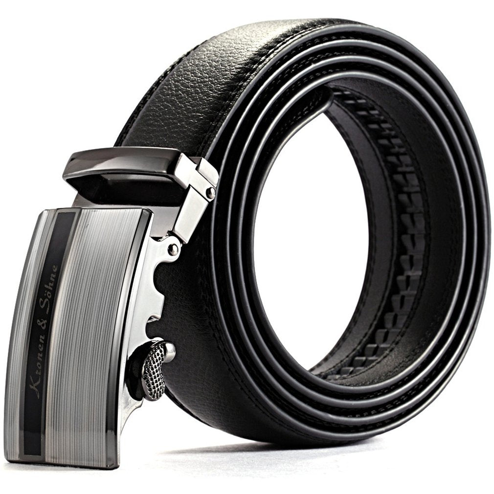 Kronen & Söhne business leather belt black – SEGEROS Fashion Shop