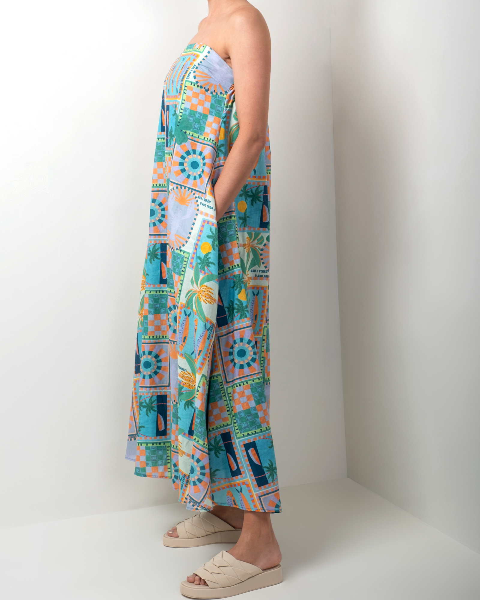 Paros Maxi Dress - Copacabana