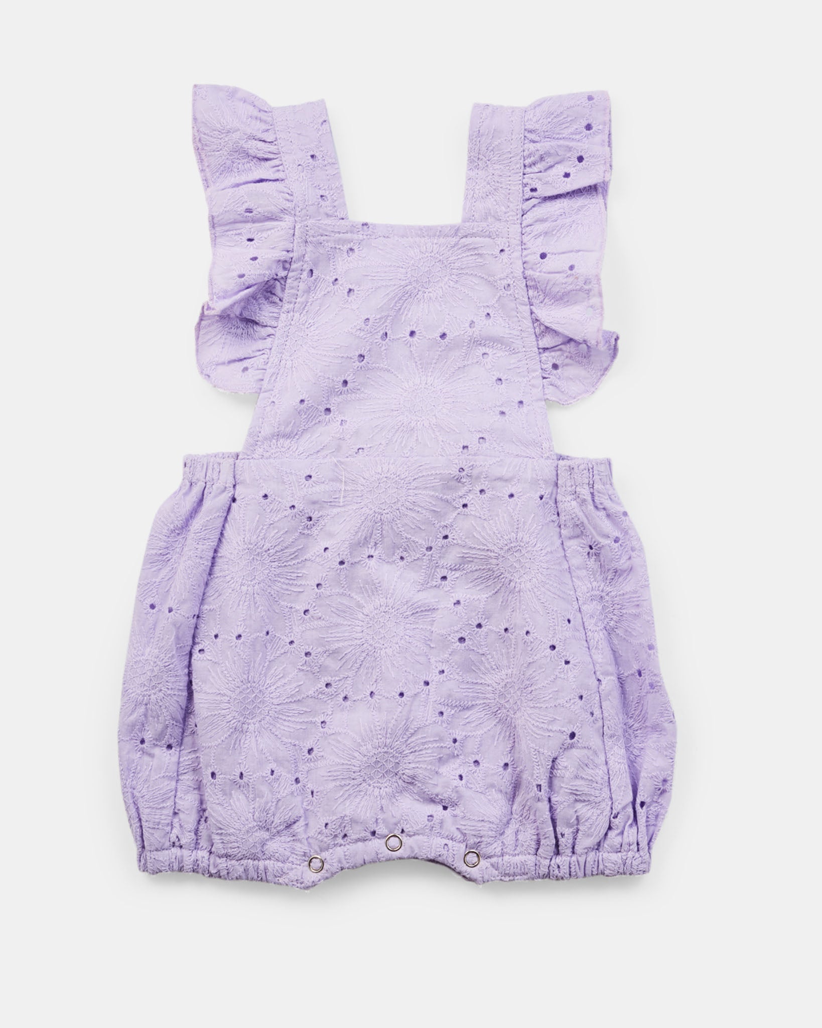 Isabella Romper - Lilac Lace