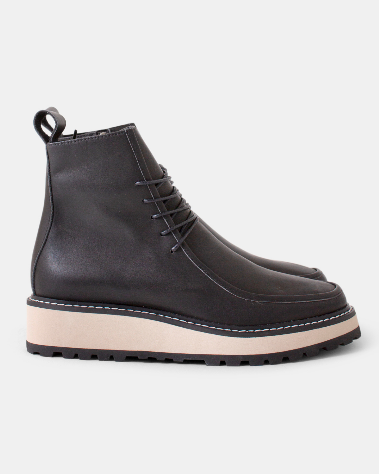 Jovi Leather Boot - Black