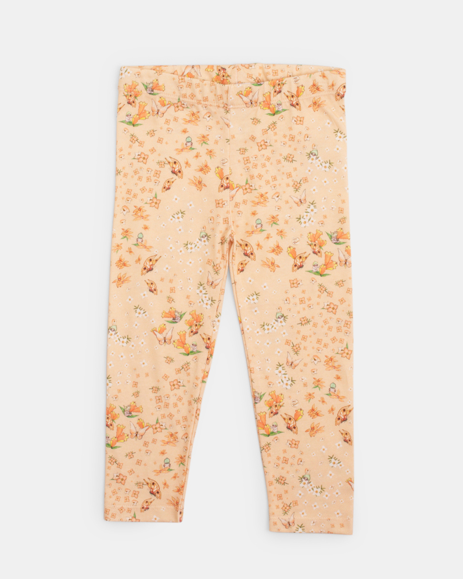 May Gibbs Luna Legging - Peach Floral