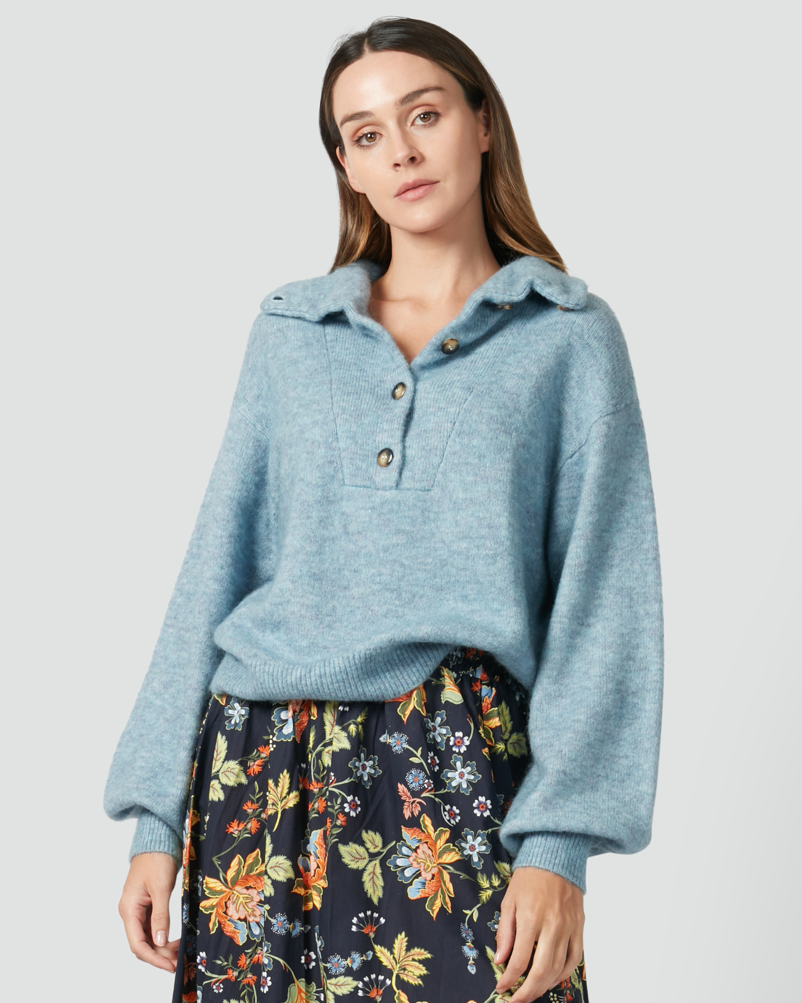 St Anton Jumper - Blue