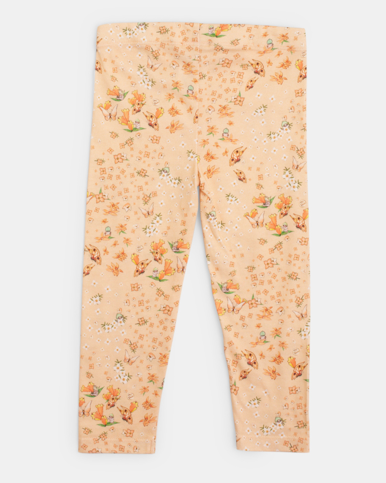 May Gibbs Luna Legging - Peach Floral