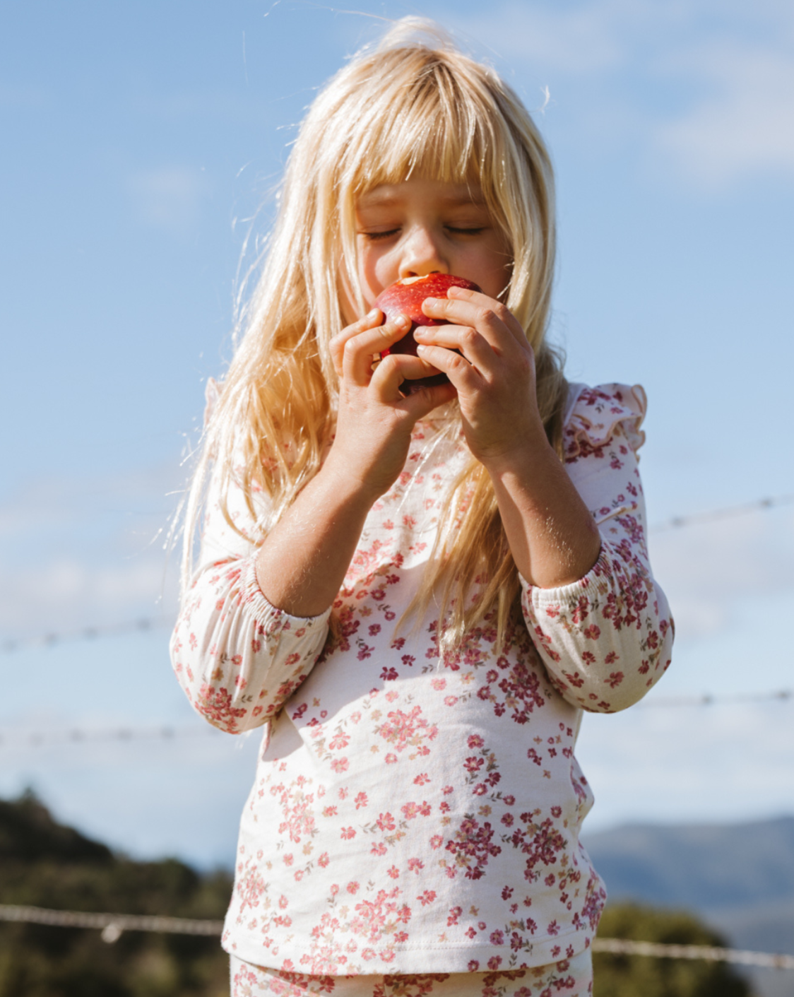 Leah Top - Pink Daisy