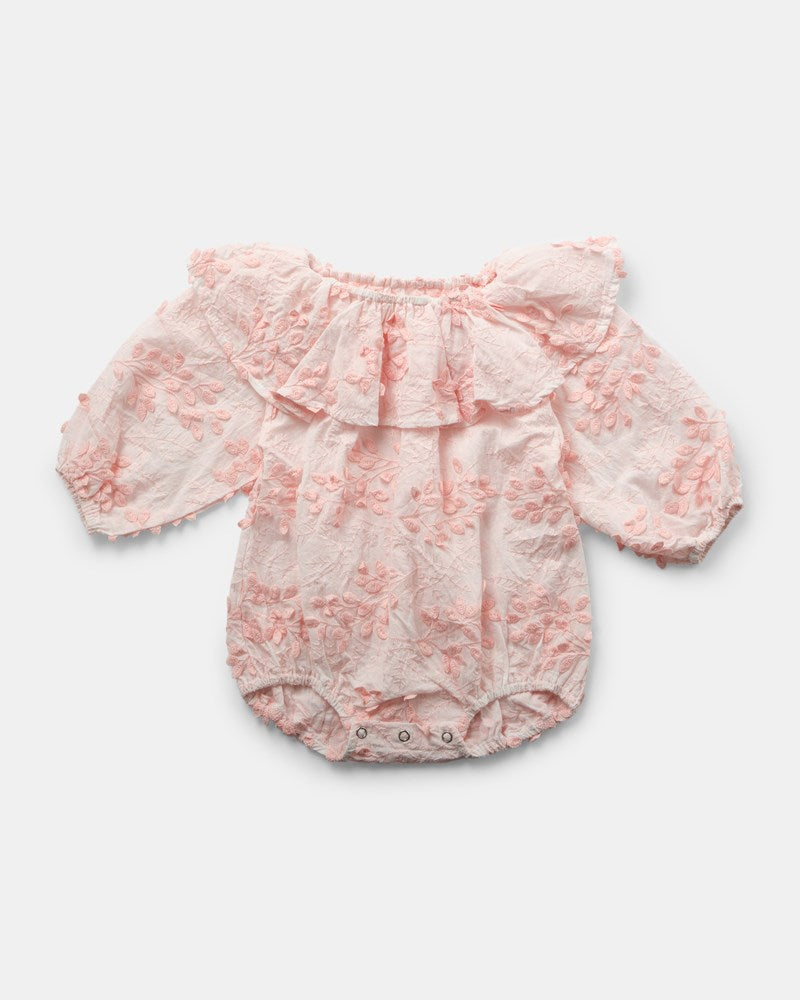 Kit Romper - Pink Broderie