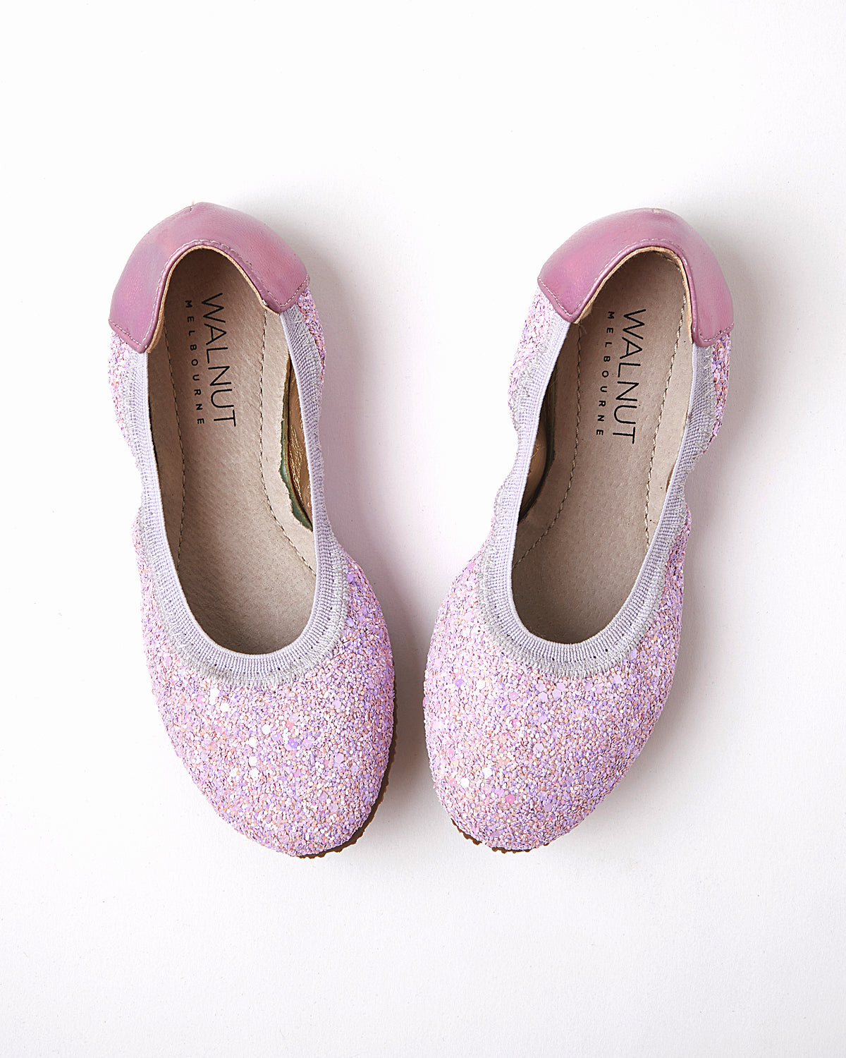 Catie Party Ballet - Violet Glitter