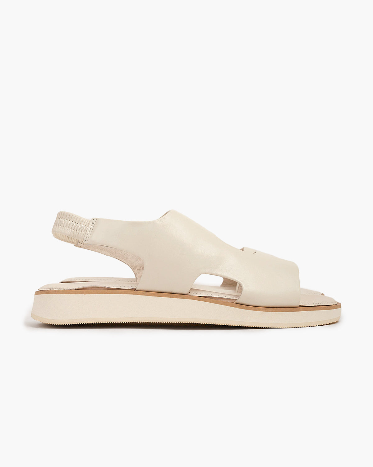 Cruz Leather Sandal - Vanilla