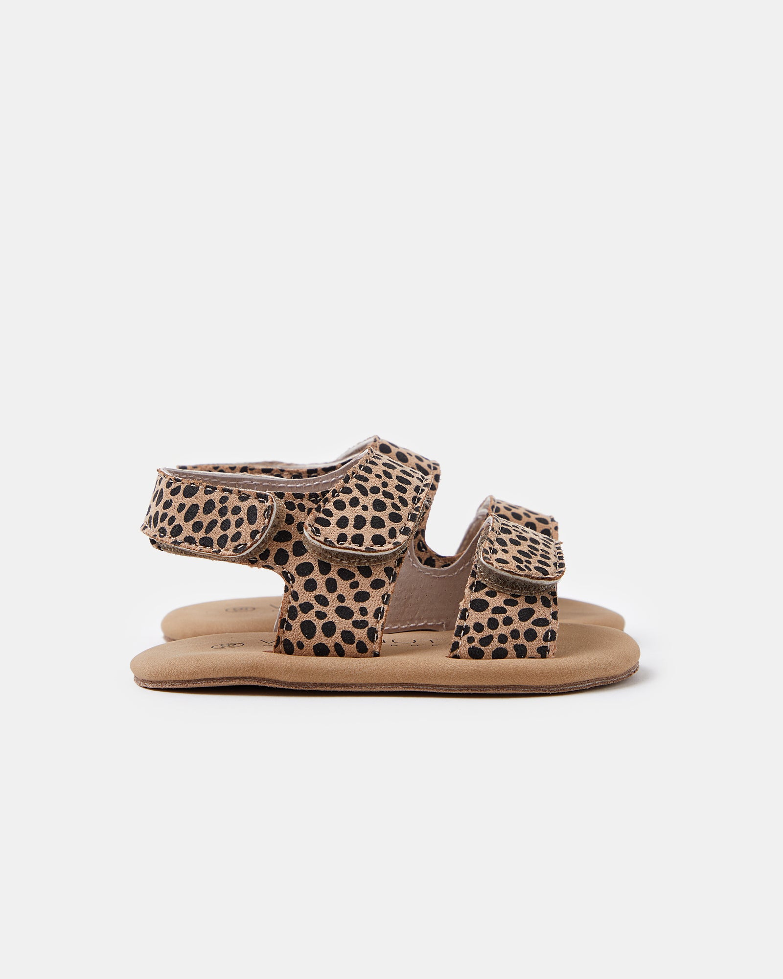 Mini Bertie Sandal - Tan Cheetah