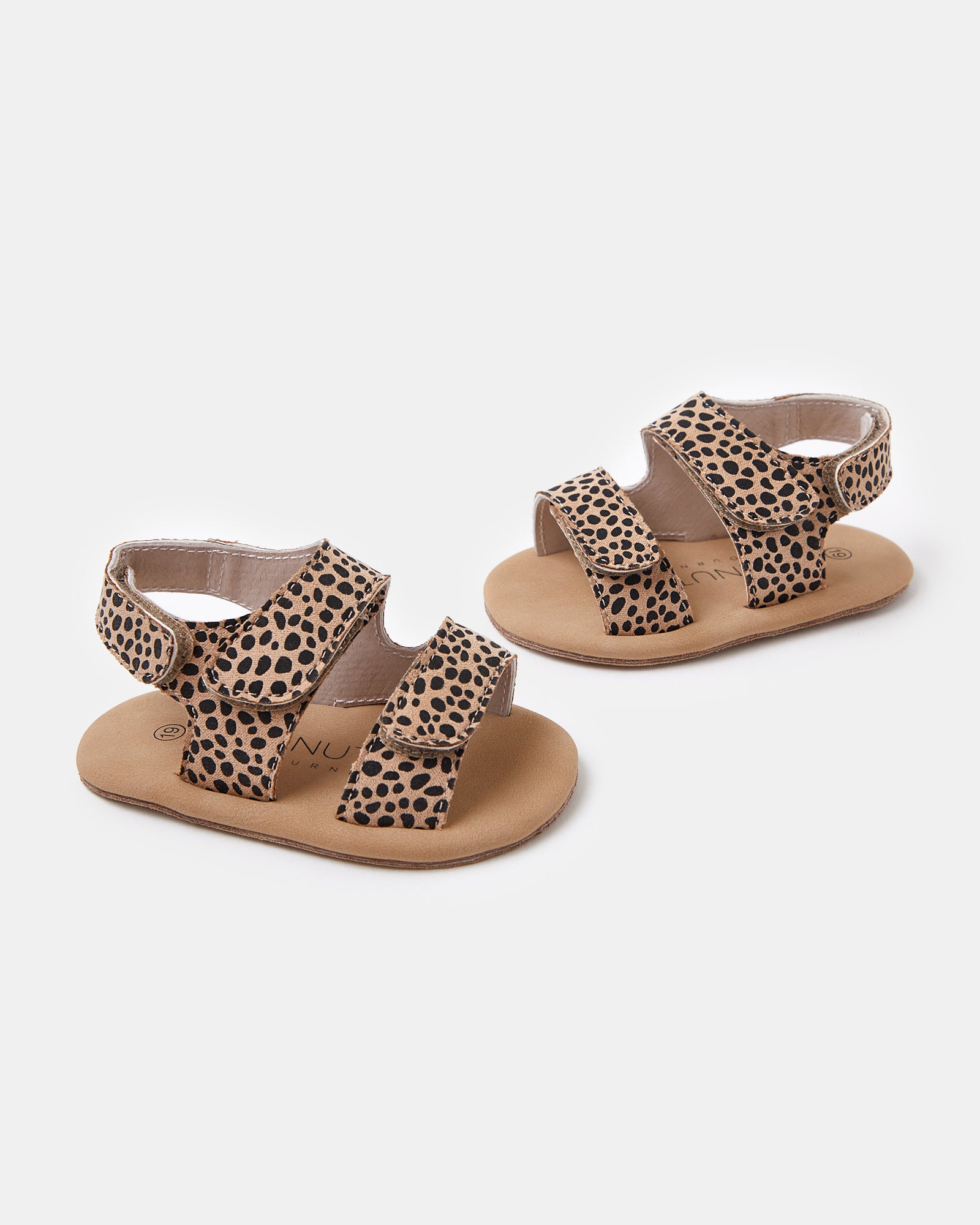 Mini Bertie Sandal - Tan Cheetah