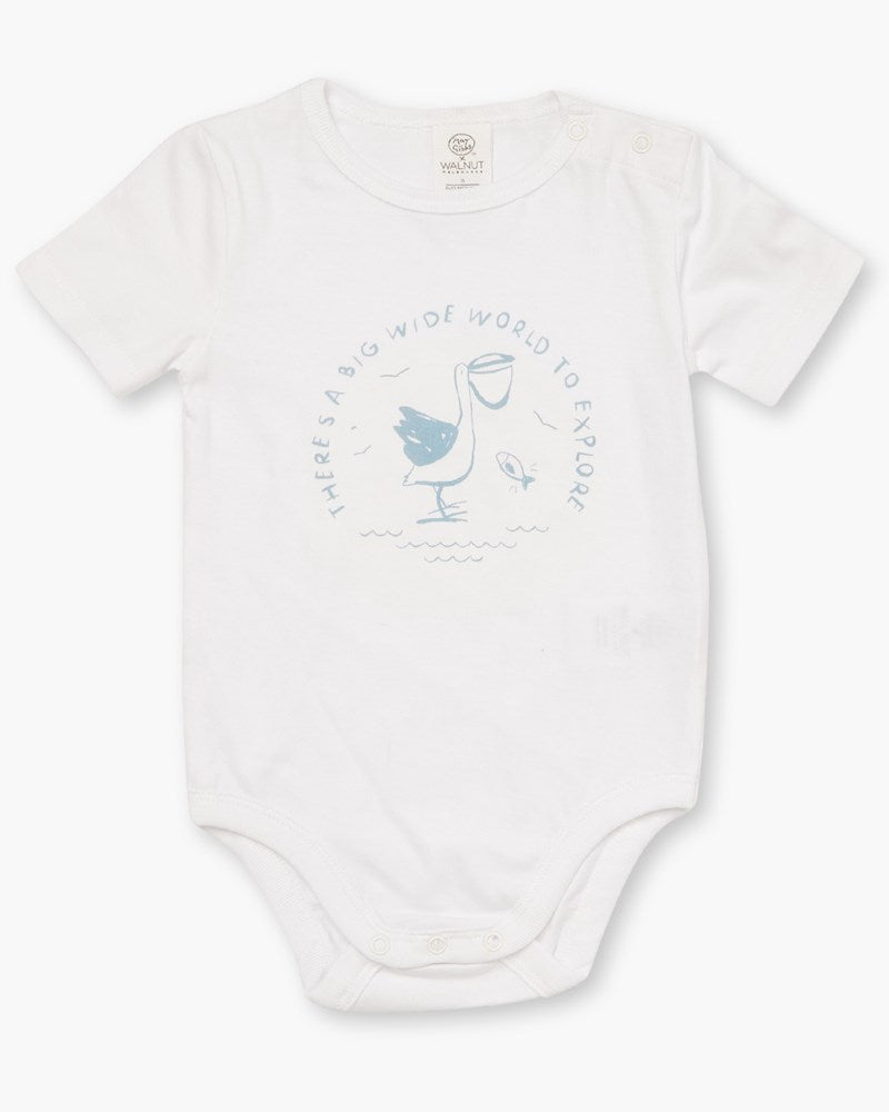 Sparrow Onesie - Pelican