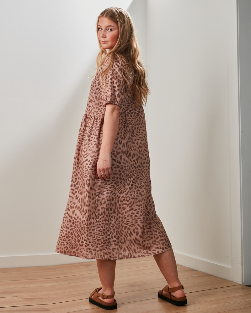 Byron Dress - Leopard