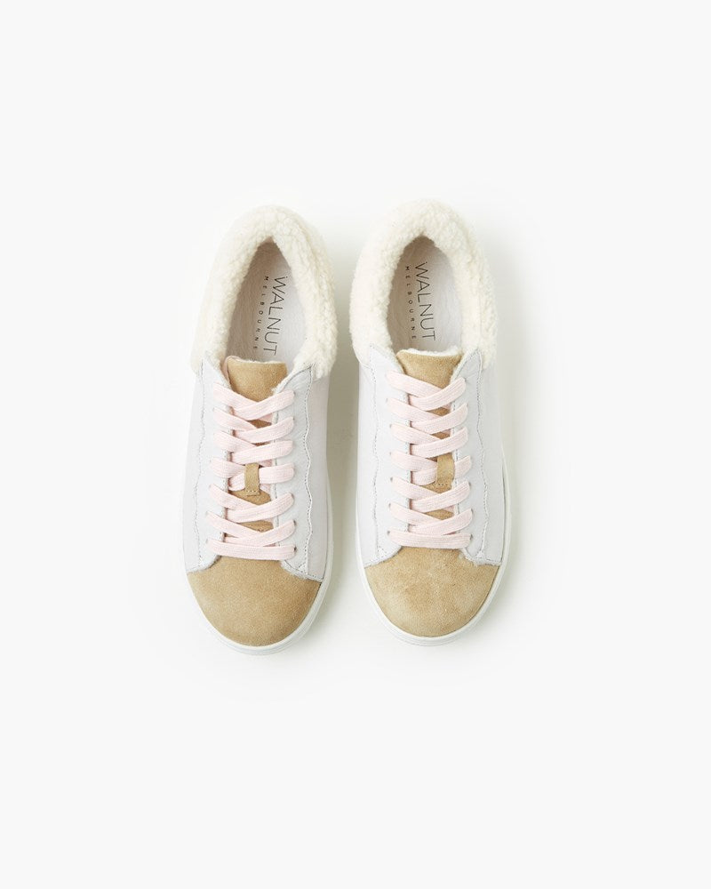 Toni Leather Sneaker - Ivory