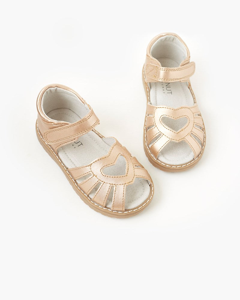 Bea Sandal - Rose Gold