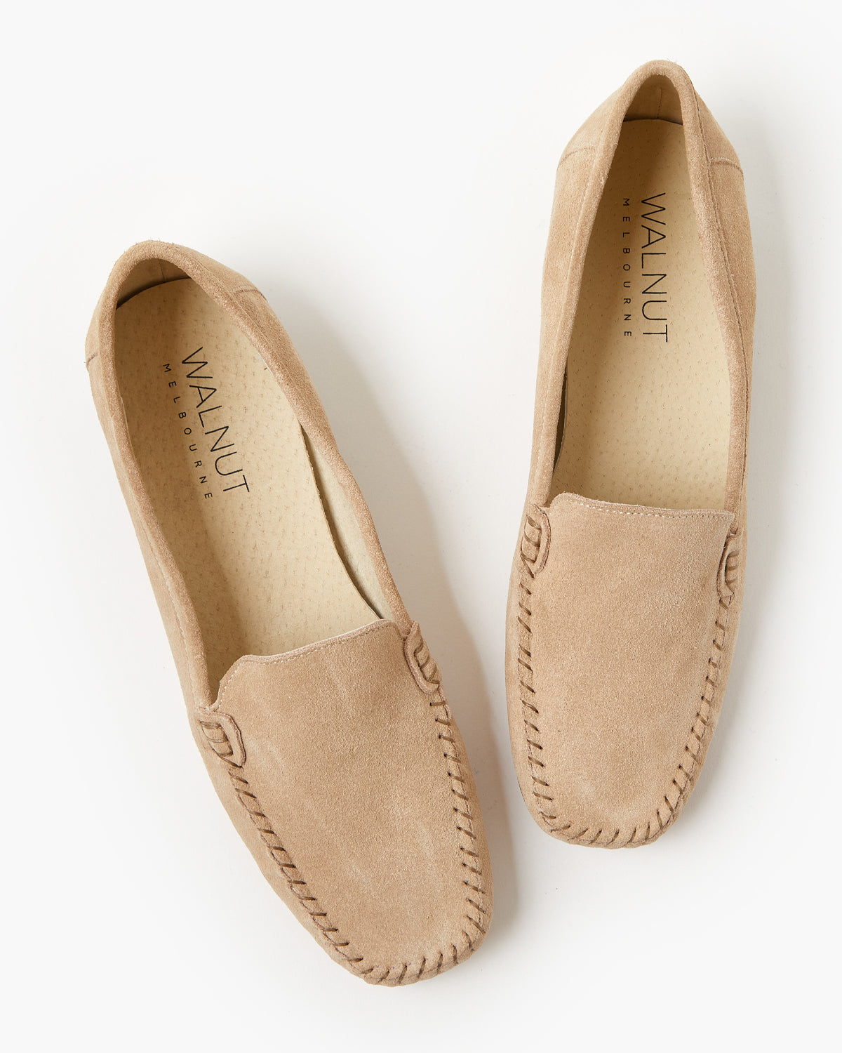 Cigar Suede Loafer - Beige