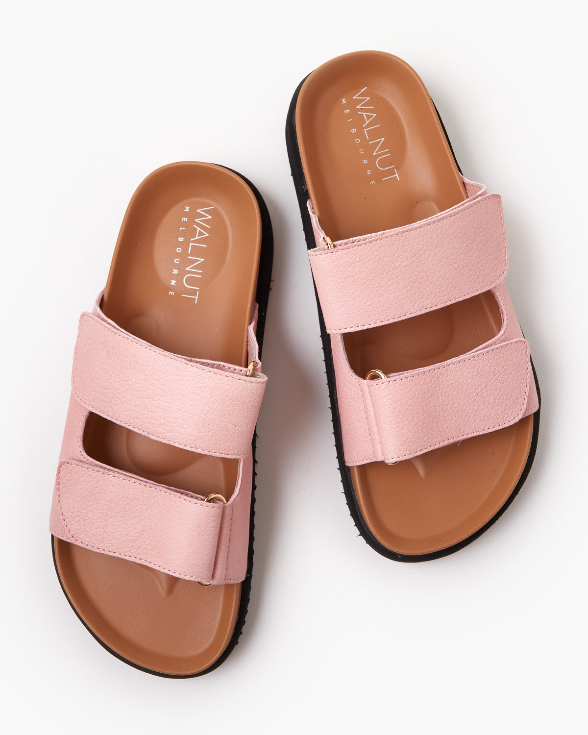 Mel Leather Slide - Candy