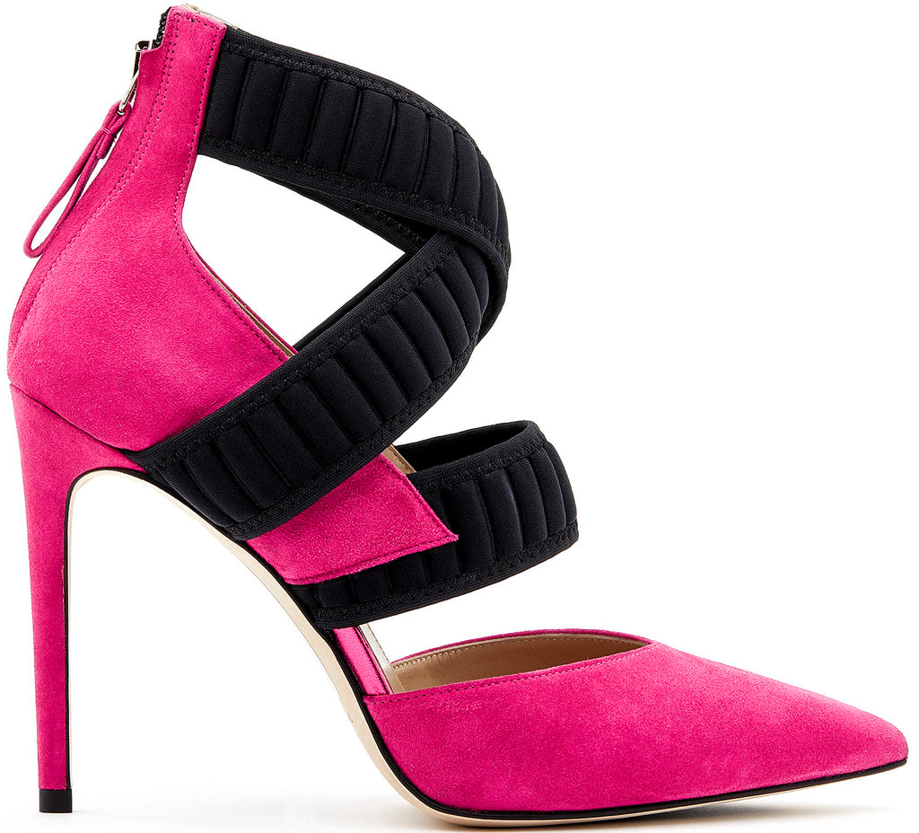 petulance Norm Grine Sforza Fuxia Pumps, stiletto heel | Luxury shoes Benedetta Boroli