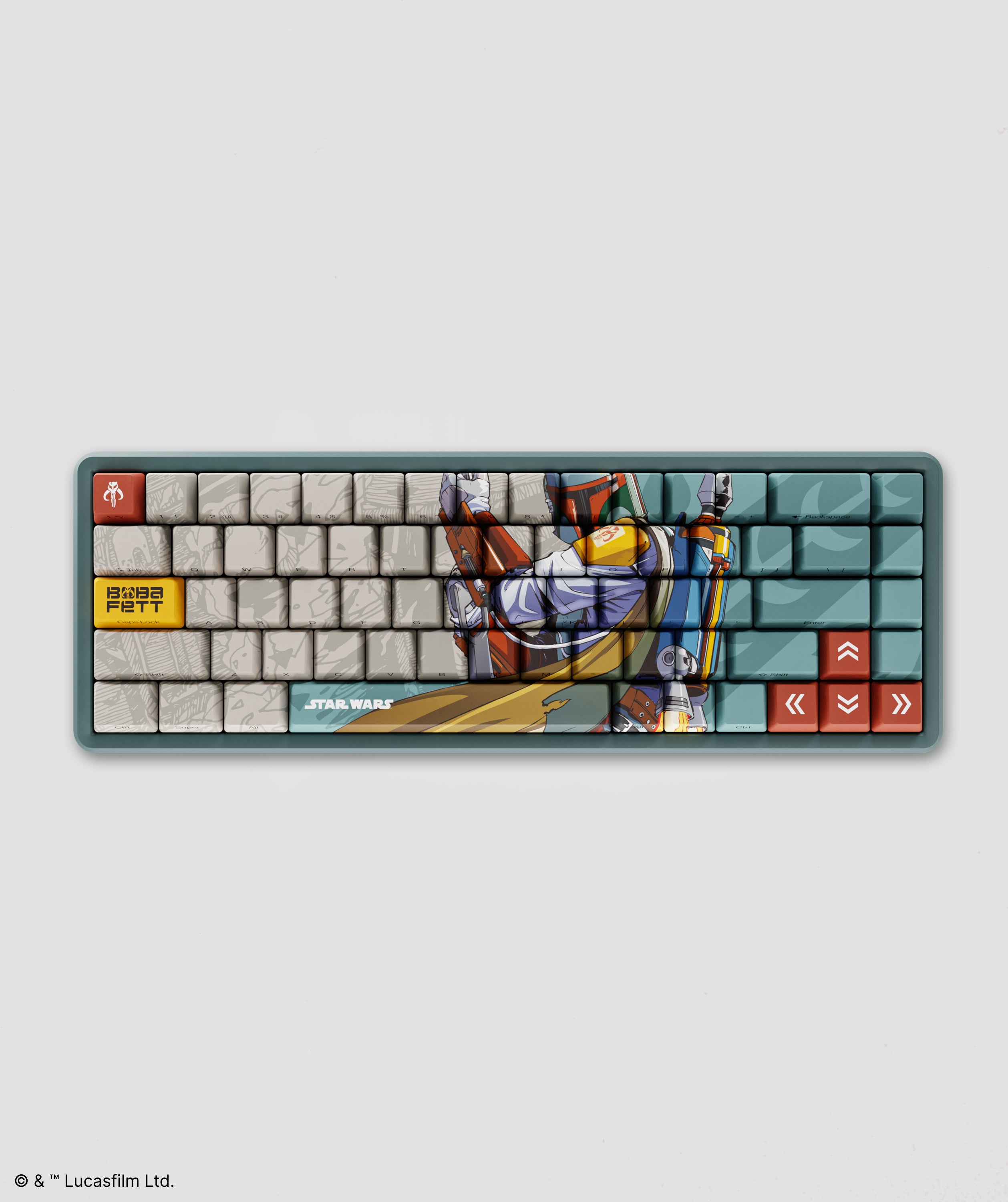 STAR WARS™ BOBA FETT KEYCAP SET
