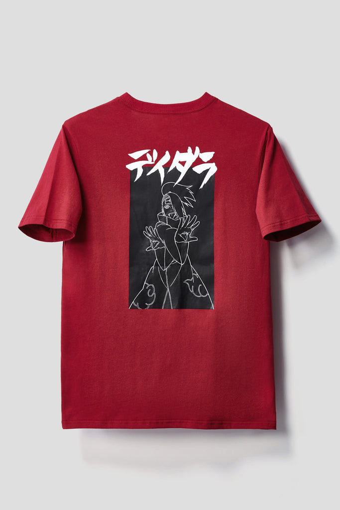 LIQUID x NARUTO AKATSUKI DEIDARA ARTWORK TEE