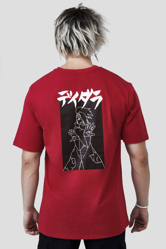 LIQUID x NARUTO AKATSUKI DEIDARA ARTWORK TEE