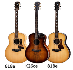 New Taylor V-Class Grand Orchestra Models