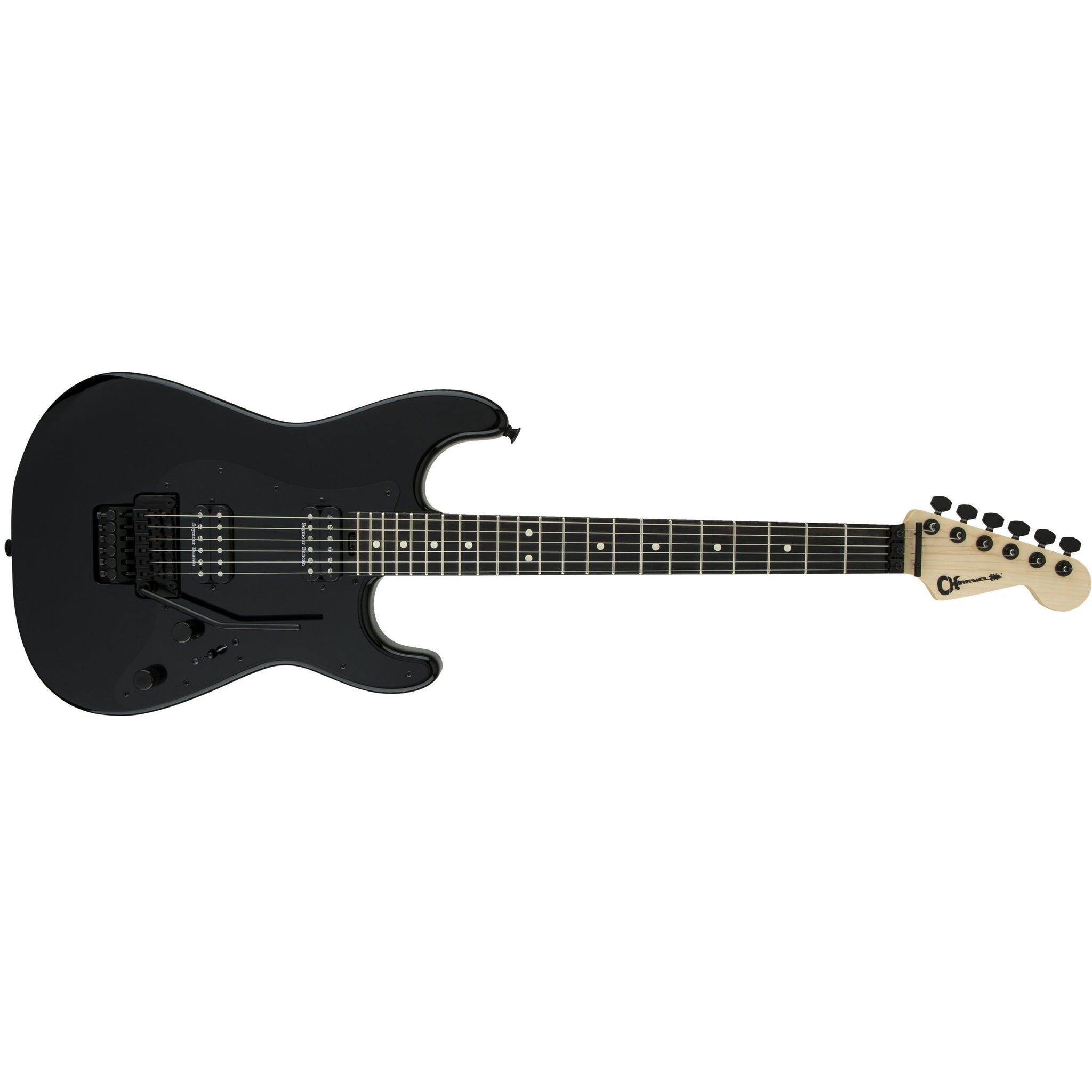 Charvel Pro-Mod So Cal SC1 HH FR Electric Guitar-Black – Music