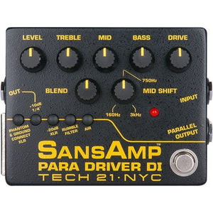 Tech 21 PMDI-V2 SansAmp Para Driver DI Pedal – Music World Academy