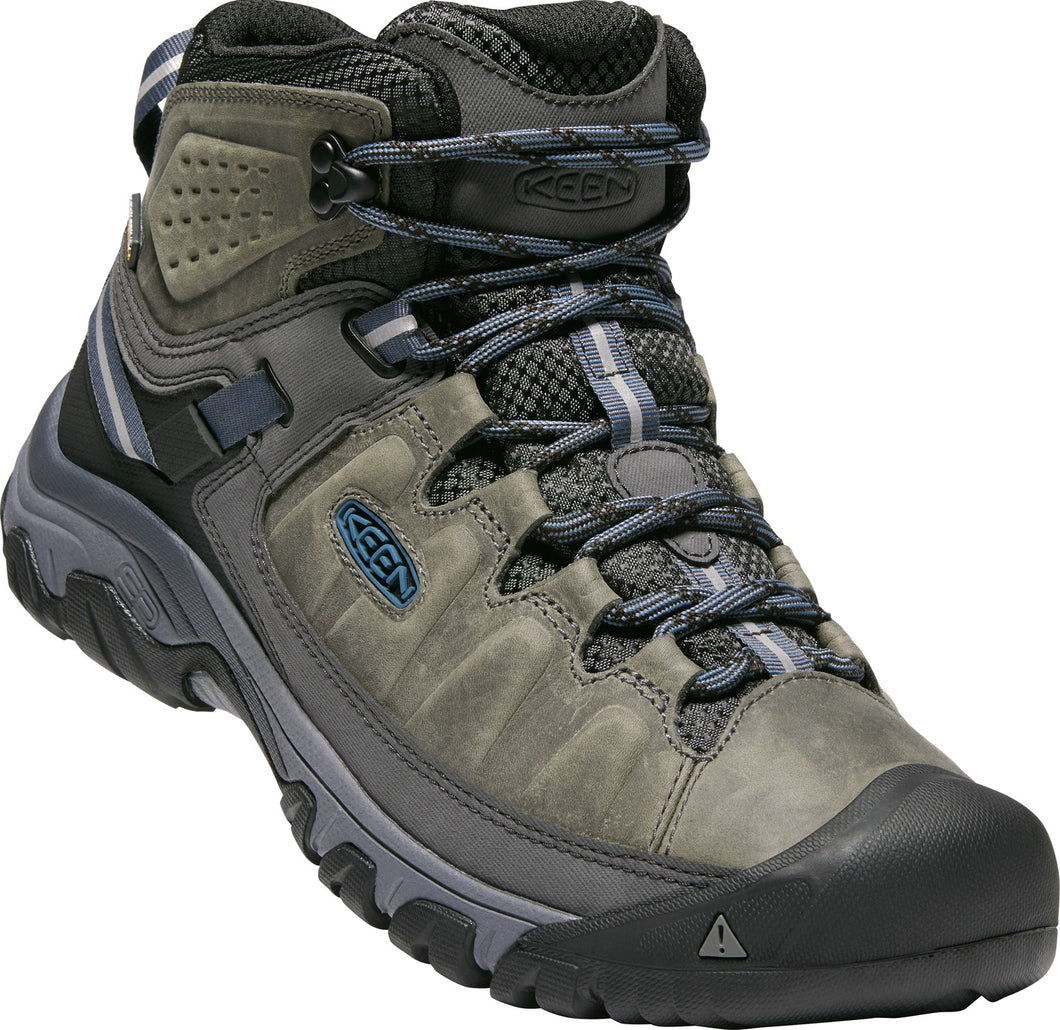 'Keen' Men's Targhee III Mid WP - Steel Grey / Captain's Blue – Trav's ...