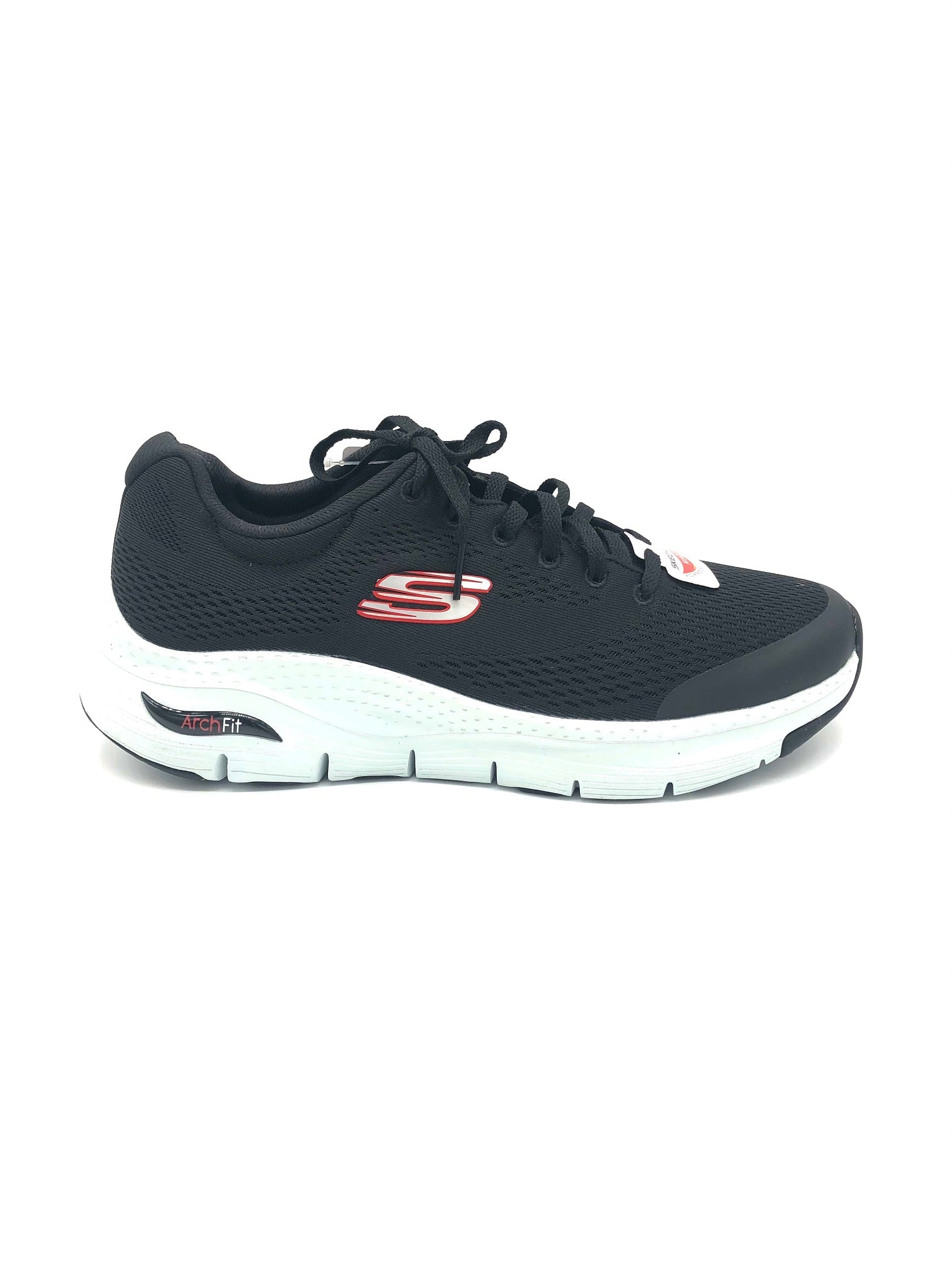 Skechers' Arch Fit - Black / Red (Wide) – Outfitter