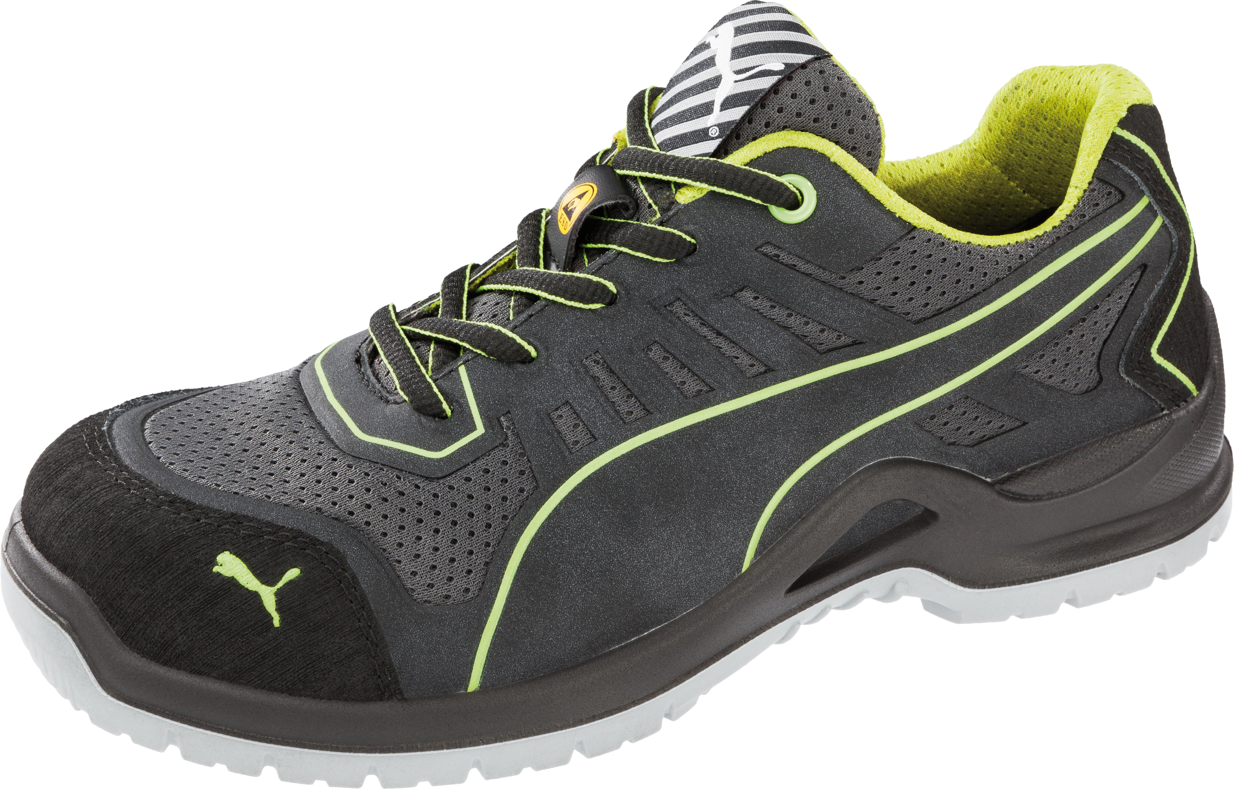 Puma' Women's Fuse TC Low ESD Steel - Black / Lime Green – Trav's Outfitter
