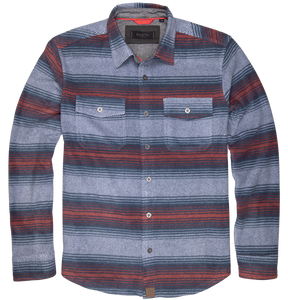 Dakota Grizzly' Men's Bowie Arctic Fleece Button Down - Ruby Ash