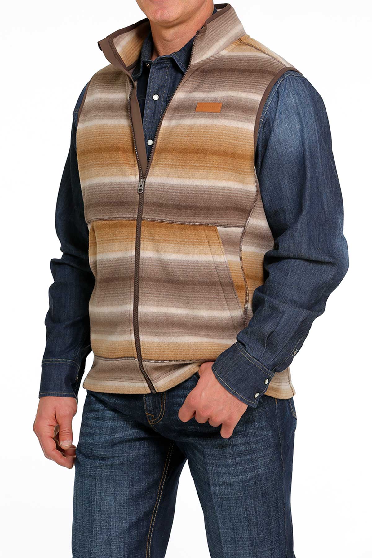Tijdig vergeven vaardigheid Cinch' Men's Polar Fleece Vest - Brown – Trav's Outfitter