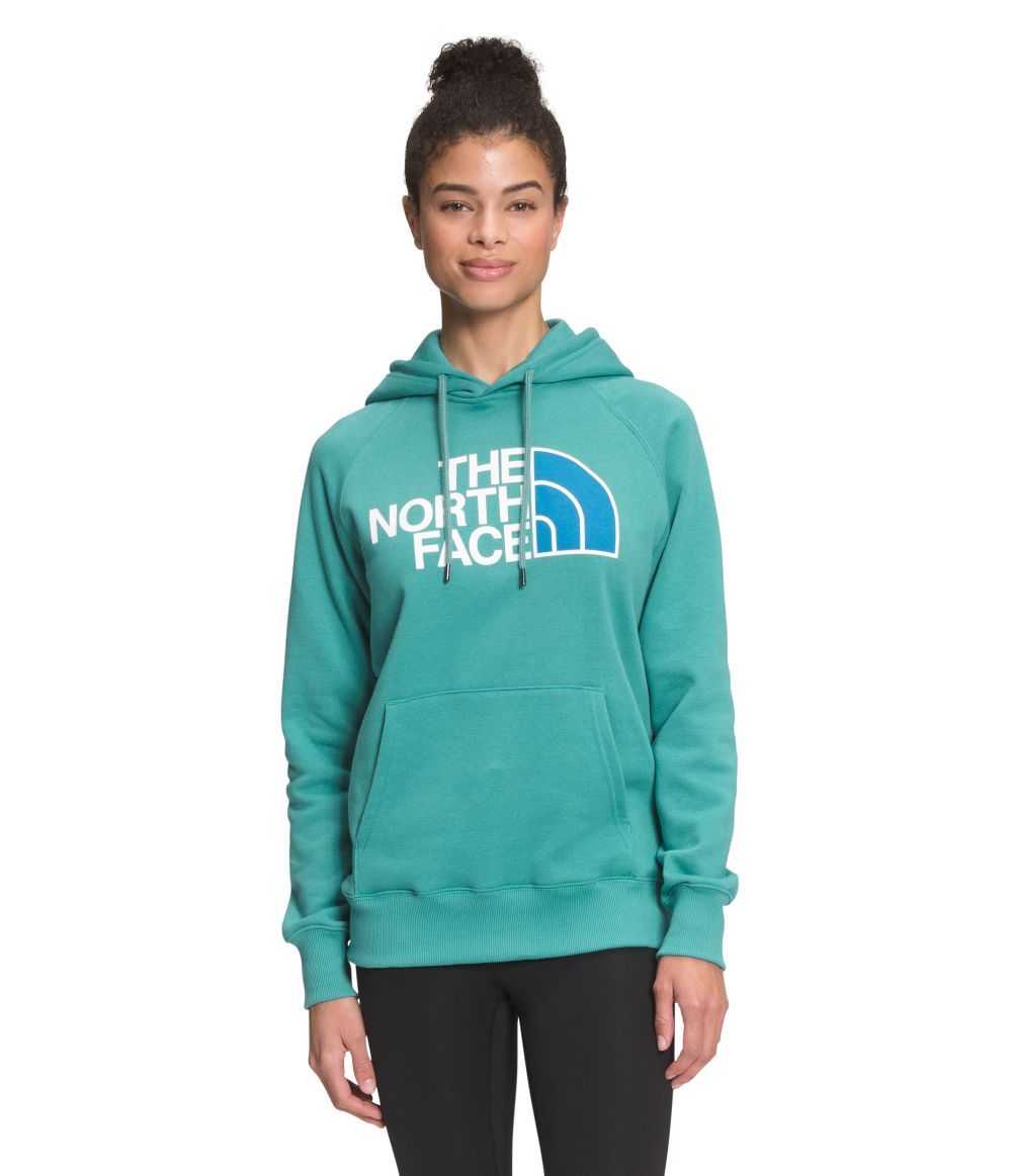 The North Face' Women's Half Dome Pullover Hoodie - Porcelain Green –  Trav's Outfitter
