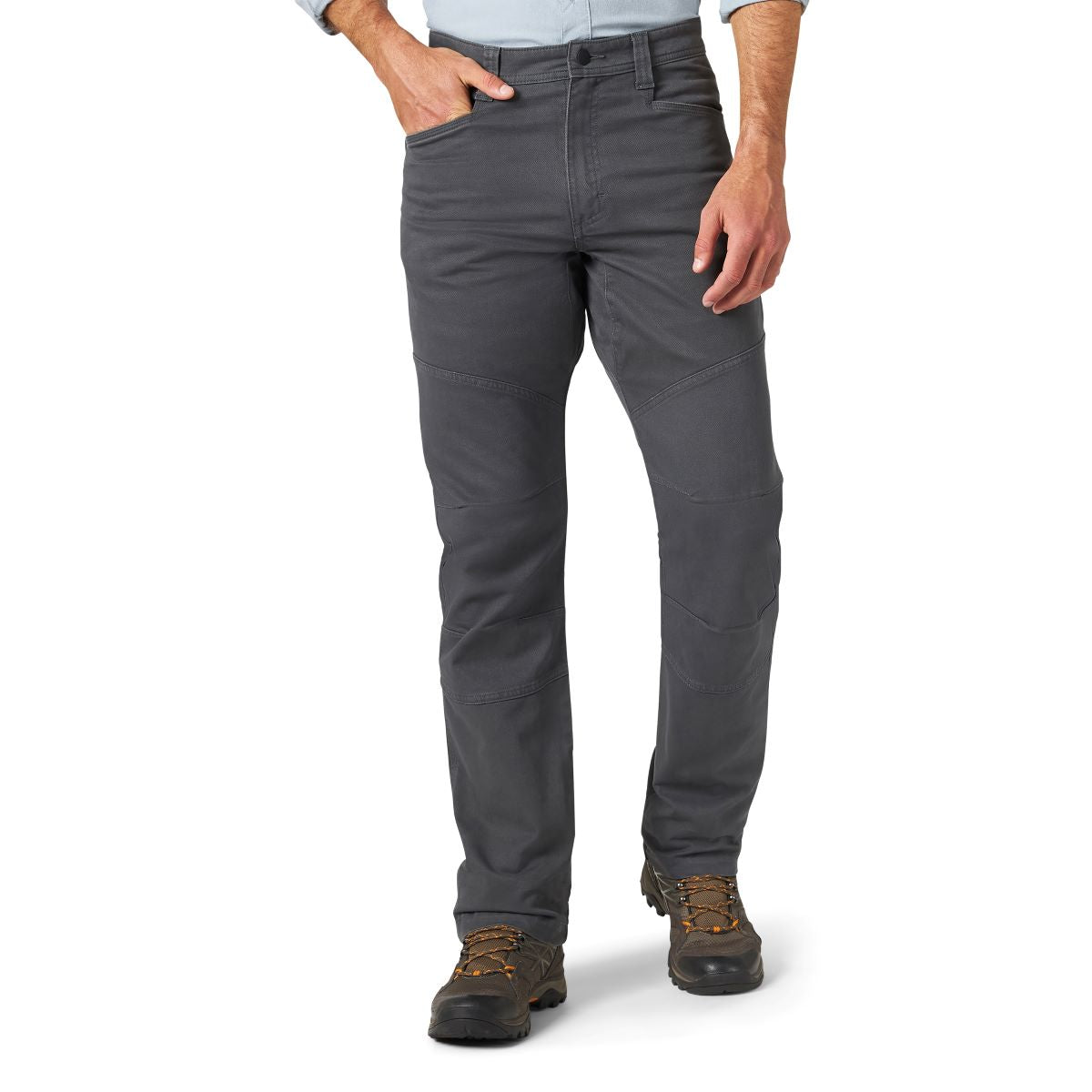 Wrangler' Men's Reinforced Utility Pant - Grey – Trav's Outfitter