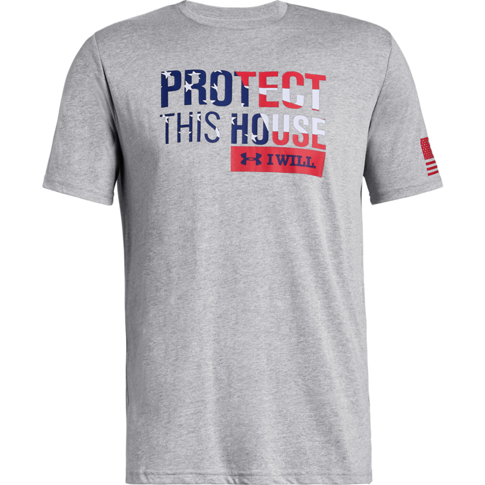 Under Armour' Protect This House T-Shirt - Steel Light Heather – Outfitter