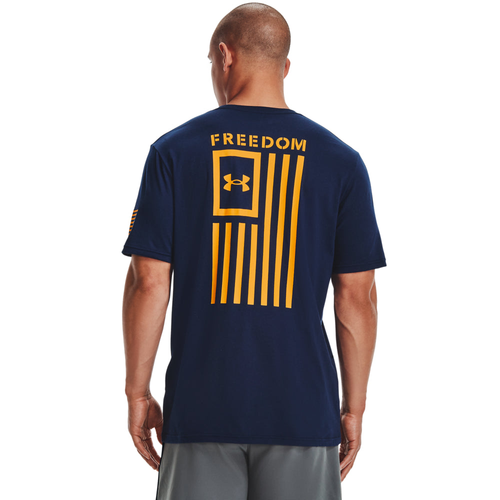 Under Armour' Men's Freedom Flag T-Shirt - Academy / Steeltown Gold –  Trav's Outfitter