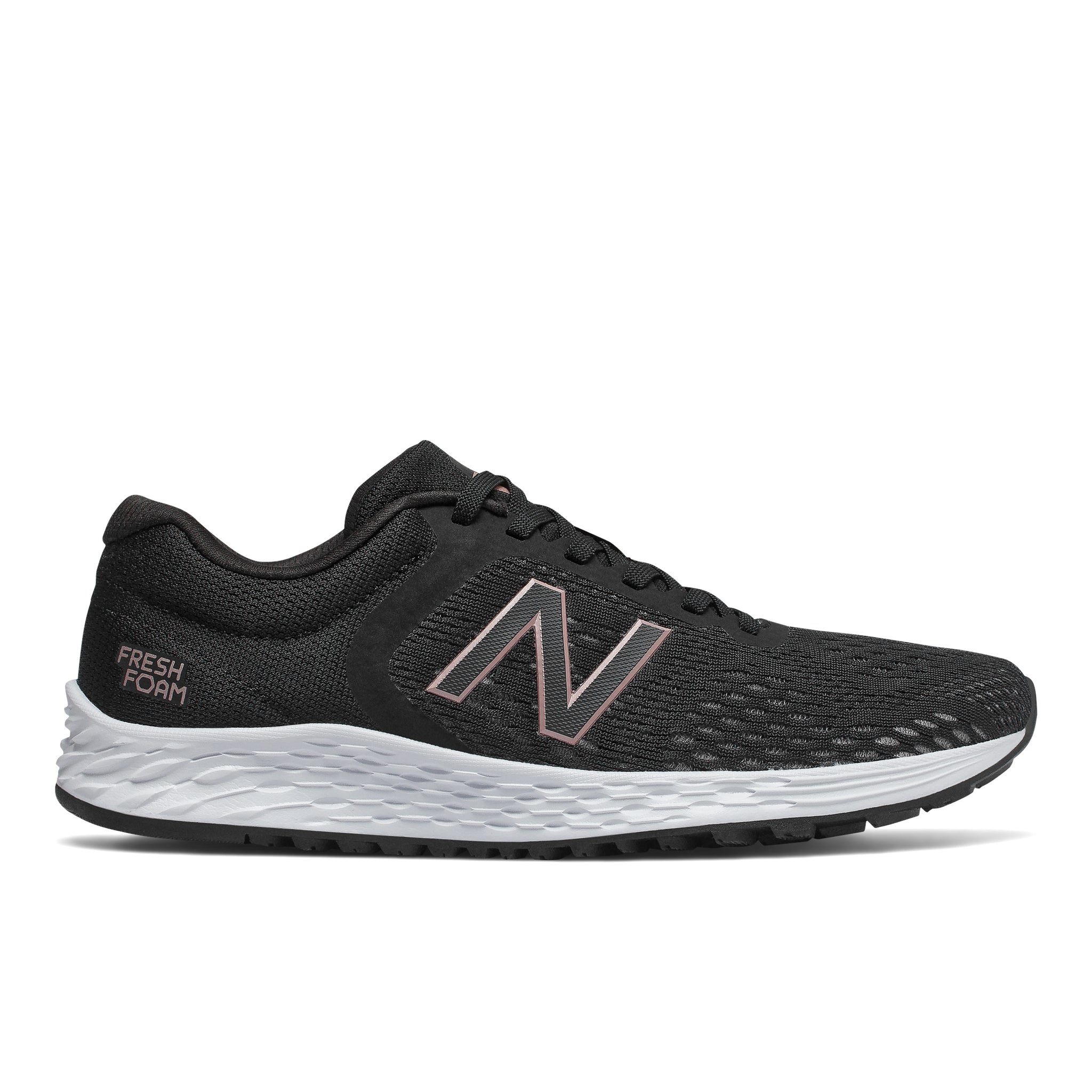 new balance womens black and rose gold