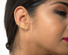 Chelsea double linked stud earrings