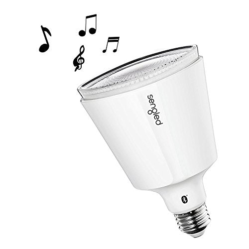sengled solo dimmable led light bulb with jbl speakers
